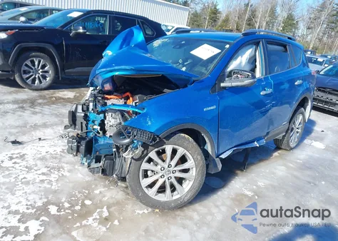 2017 Toyota Rav4 Hybrid Limited z USA, uszkodzony, nr VIN JTMDJREV9HD143122